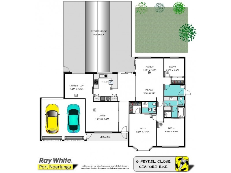6 Petrel Close, Seaford Rise SA 5169 Floorplan