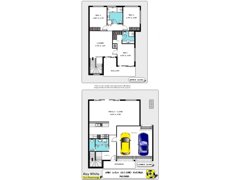 Unit 2 / 64 Second Avenue, Moana SA 5169 Floorplan