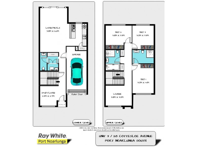 3/28 Cottesloe Avenue, Port Noarlunga South SA 5167 Floorplan