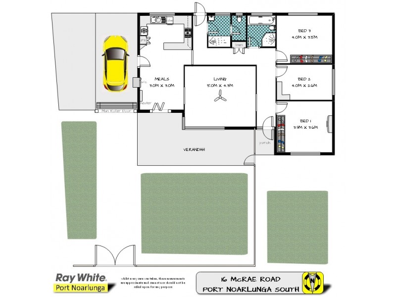 16 McRae Road, Port Noarlunga South SA 5167 Floorplan