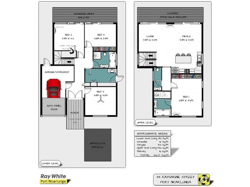 34 Katharine Street, Port Noarlunga SA 5167 Floorplan