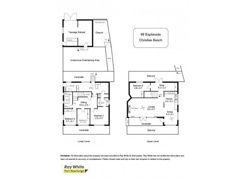 69 Esplanade, Christies Beach SA 5165 Floorplan