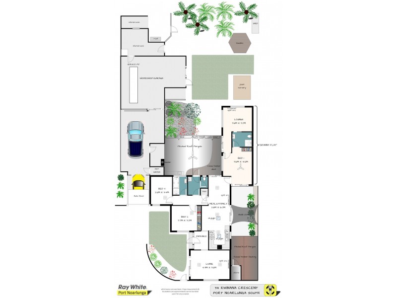 34 Kwinana Crescent, Port Noarlunga South SA 5167 Floorplan