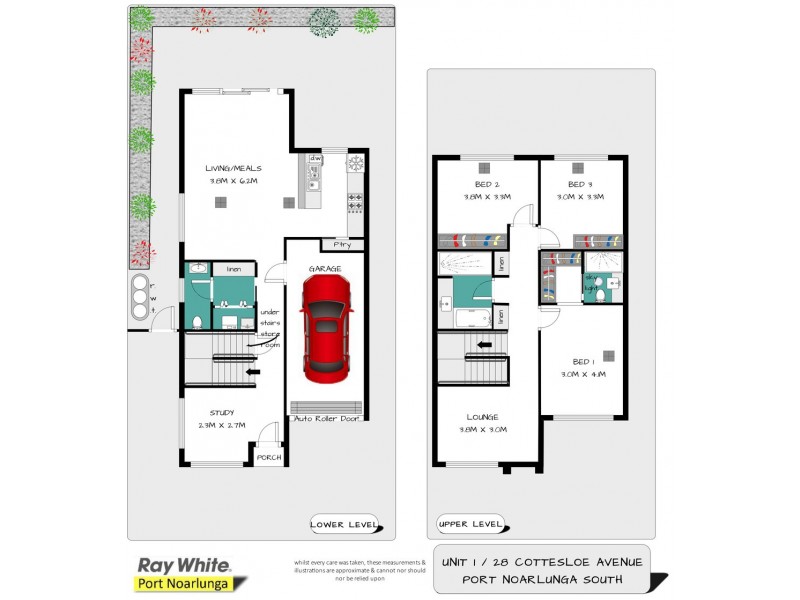 1/28 Cottesloe Avenue, Port Noarlunga South SA 5167 Floorplan