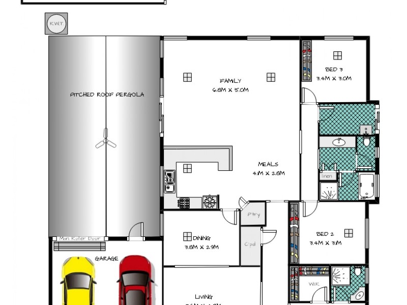 15 Navigator Avenue, Sheidow Park SA 5158 Floorplan