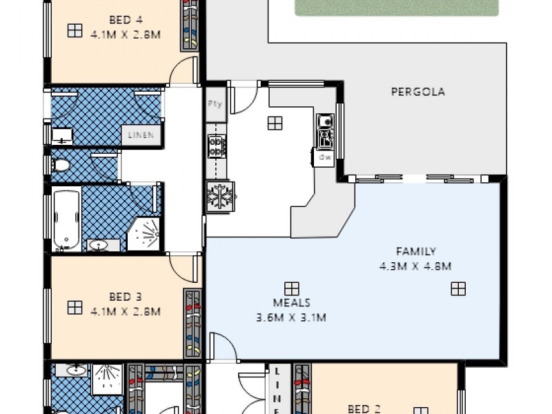 12 Naval Road, Seaford Meadows SA 5169 Floorplan