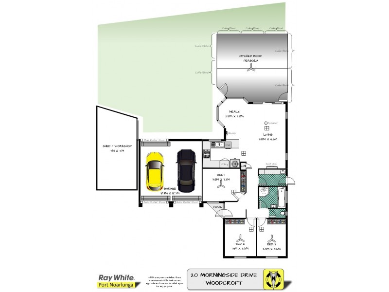 20 Morningside Drive, Woodcroft SA 5162 Floorplan