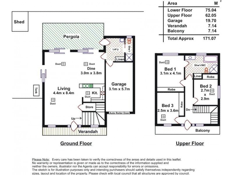 3, 13 Maxwell Road, Hackham West SA 5163 Floorplan