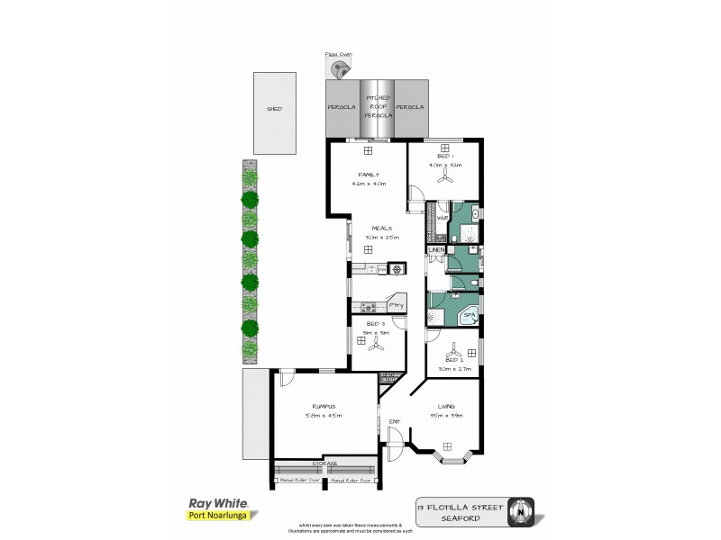 13 Flotilla Street, Seaford SA 5169 Floorplan