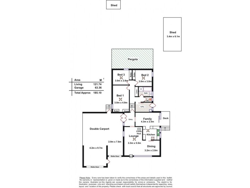 136 Murray Road, Port Noarlunga SA 5167 Floorplan