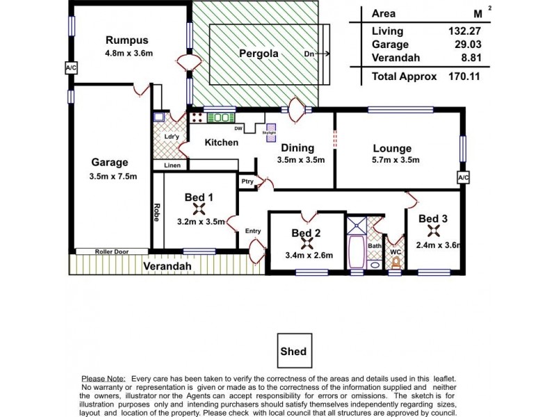 49 Darwendale Street, Huntfield Heights SA 5163 Floorplan