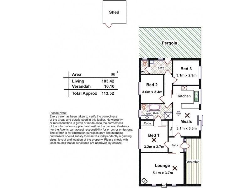 35 Kym Street, Port Noarlunga South SA 5167 Floorplan