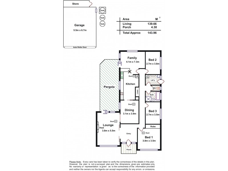 10 Leitch Avenue, Port Noarlunga SA 5167 Floorplan
