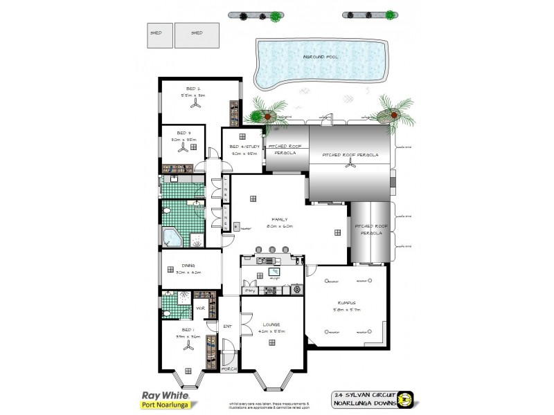 24 Sylvan Circuit, Noarlunga Downs SA 5168 Floorplan