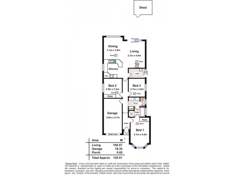 14 Bridgeport Close, Seaford SA 5169 Floorplan