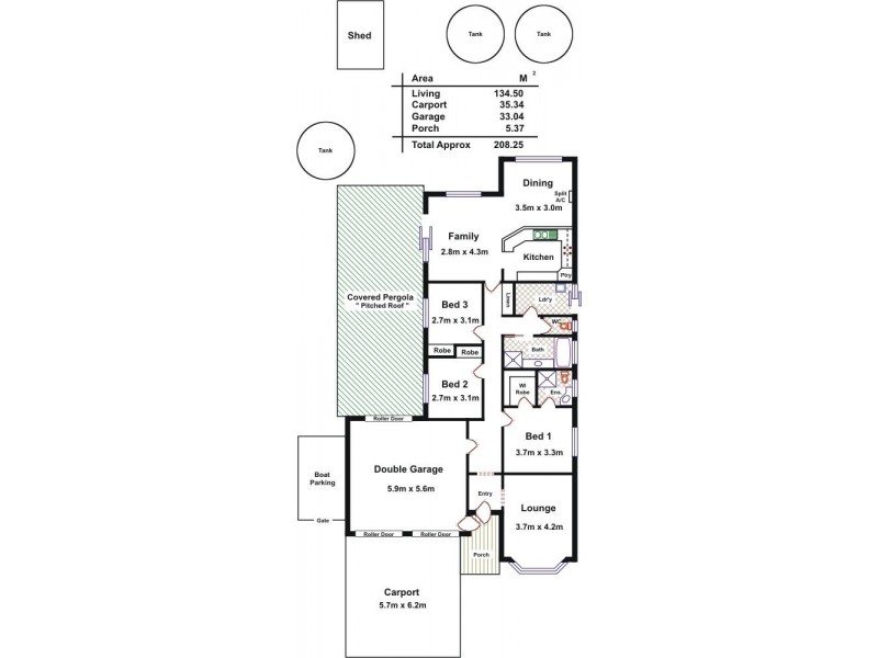 66 Edison Street, Hindmarsh Island SA 5214 Floorplan