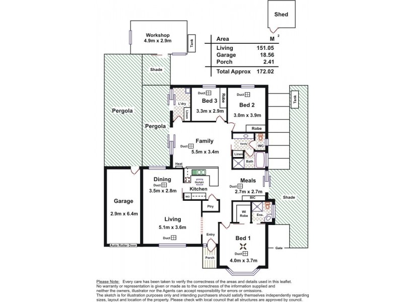 1 Trennert Court, Old Reynella SA 5161 Floorplan