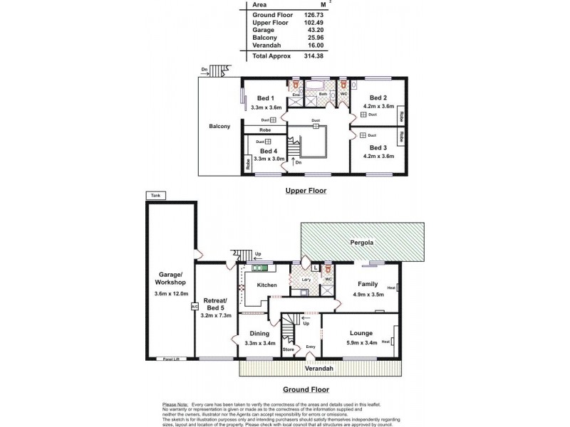 87 Murray Road, Port Noarlunga SA 5167 Floorplan