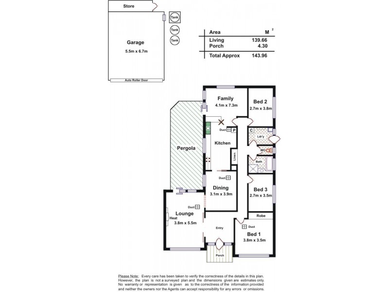 10 Leitch Avenue, Port Noarlunga SA 5167 Floorplan