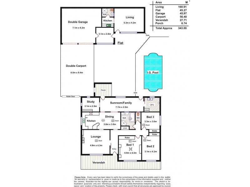 73 Commercial Road, Port Noarlunga South SA 5167 Floorplan