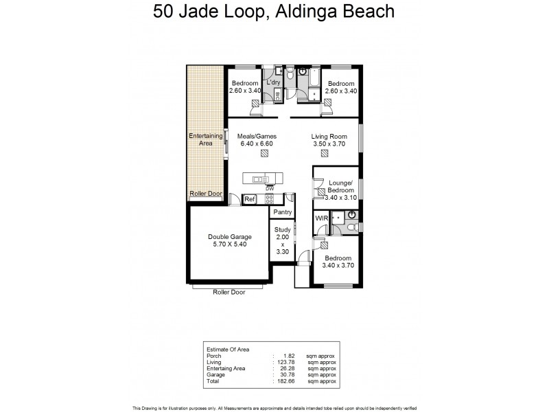 50 Jade Loop, Aldinga Beach SA 5173 Floorplan