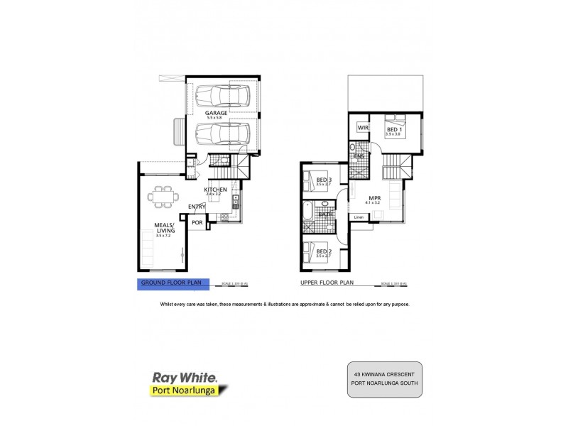 43 Kwinana Crescent, Port Noarlunga South SA 5167 Floorplan