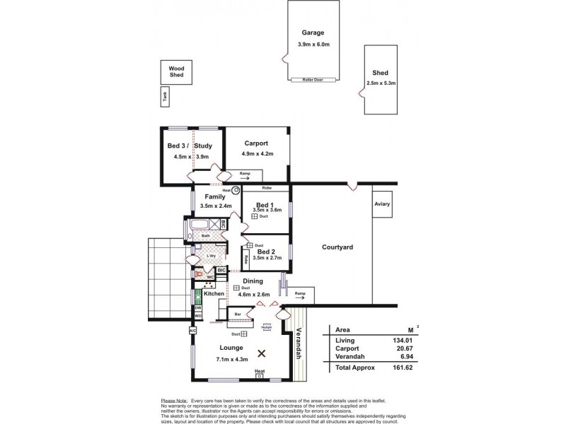 52 Kalgoorlie Avenue, Port Noarlunga South SA 5167 Floorplan