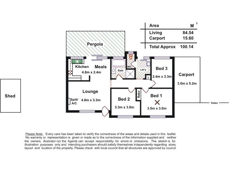 26 Shoalwater Close, Seaford Rise SA 5169 Floorplan
