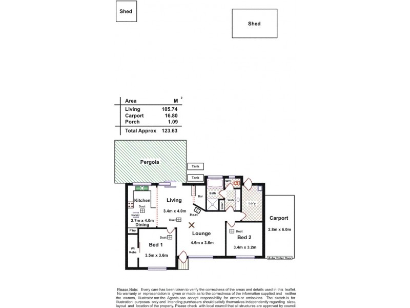 114 Old Coach Road, Maslin Beach SA 5170 Floorplan