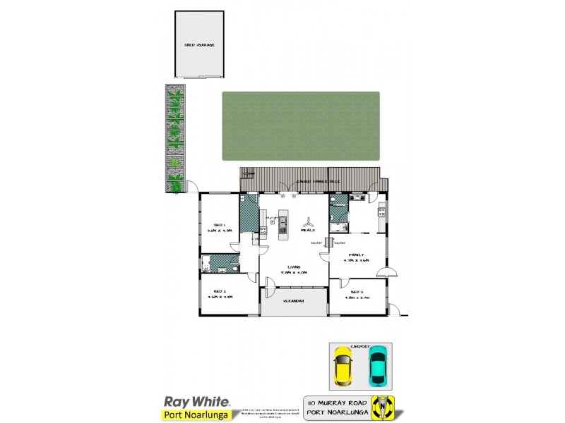 110 Murray Road, Port Noarlunga SA 5167 Floorplan