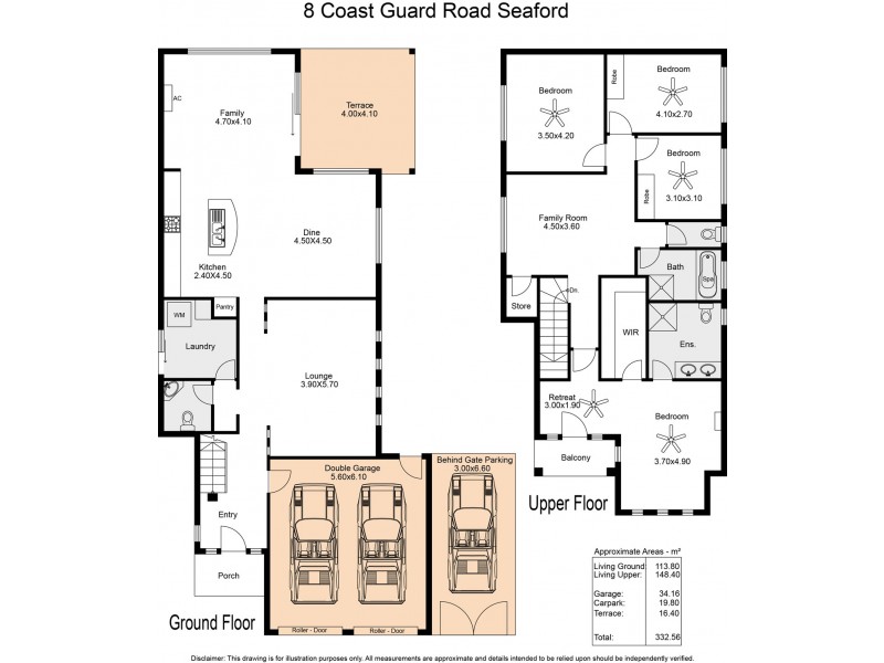 8 Coast Guard Road, Seaford Meadows SA 5169 Floorplan
