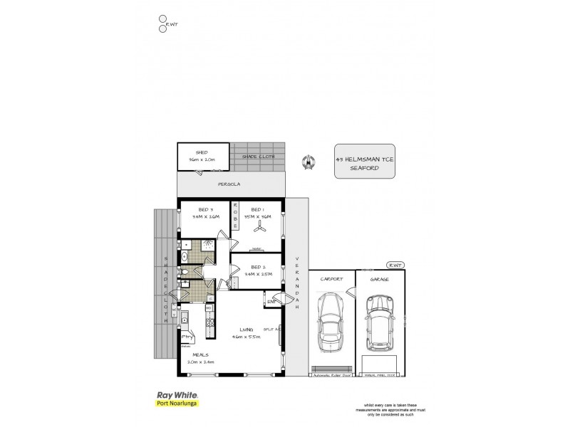 43 Helmsman Terrace, Seaford SA 5169 Floorplan