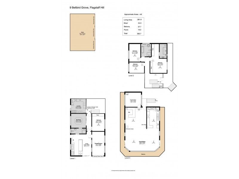 9 Bellbird Grove, Flagstaff Hill SA 5159 Floorplan