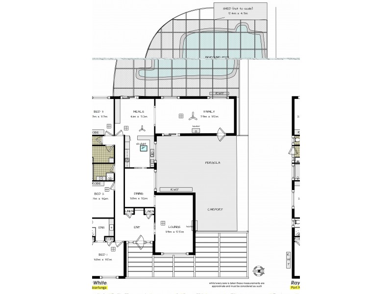 34 Nedland Crescent, Port Noarlunga South SA 5167 Floorplan