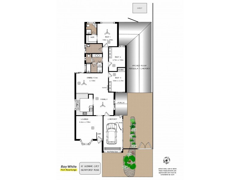 15 Sonar Court, Seaford Rise SA 5169 Floorplan