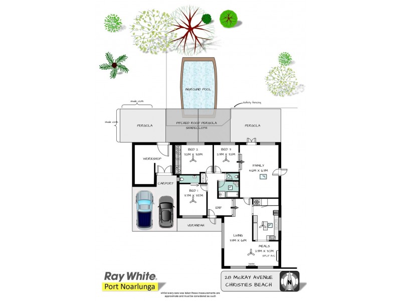 28 McKay Avenue, Christies Beach SA 5165 Floorplan