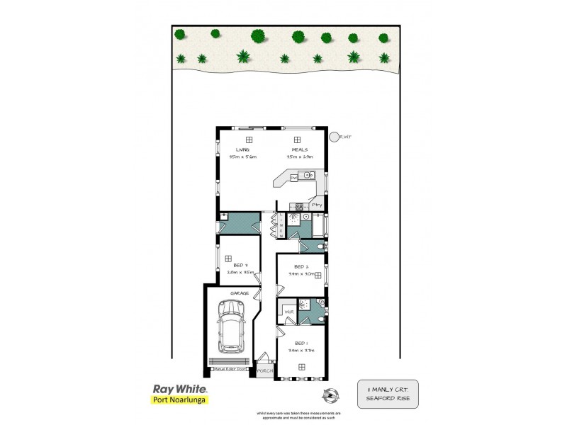 11 Manly Court, Seaford Rise SA 5169 Floorplan