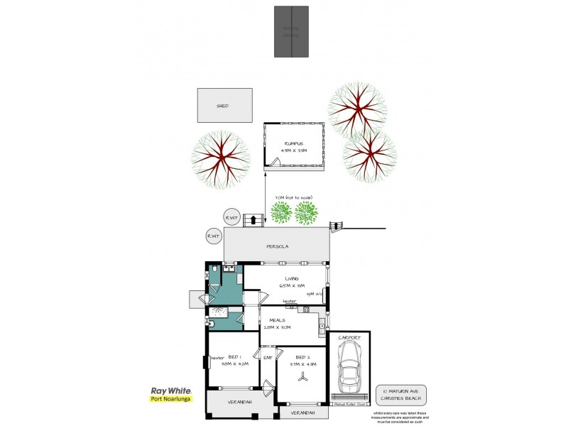 10 Maturin Avenue, Christies Beach SA 5165 Floorplan