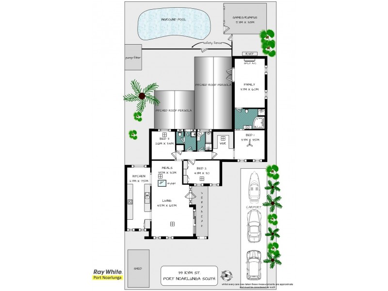 39 Kym Street, Port Noarlunga South SA 5167 Floorplan