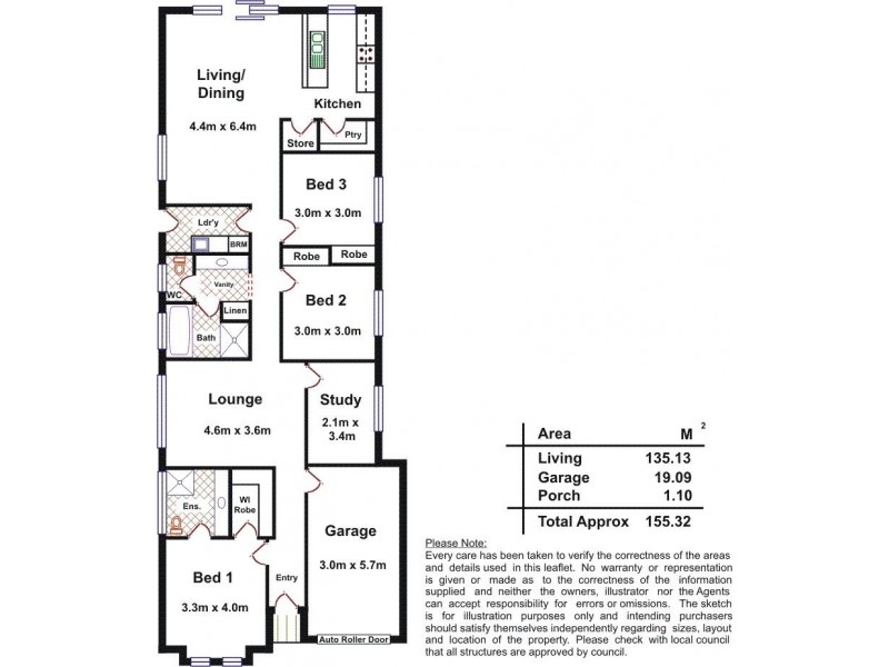 48a Riverview Drive, Port Noarlunga SA 5167 Floorplan