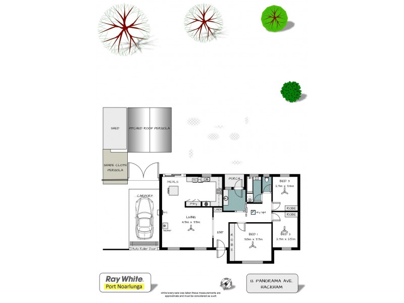 12 Panorama Avenue, Hackham SA 5163 Floorplan