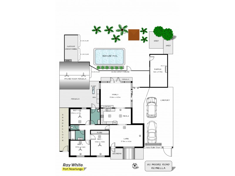 80 Moore Road, Reynella SA 5161 Floorplan