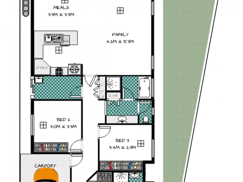 8 Karyn Crescent, Morphett Vale SA 5162 Floorplan