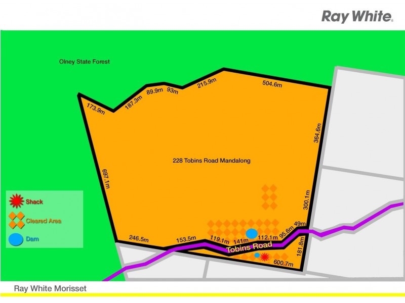 228 Tobins Road, Mandalong NSW 2264 Floorplan