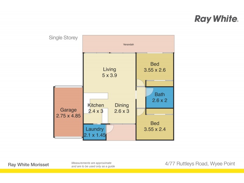 4/77 Rutleys Road, Wyee Point NSW 2259 Floorplan