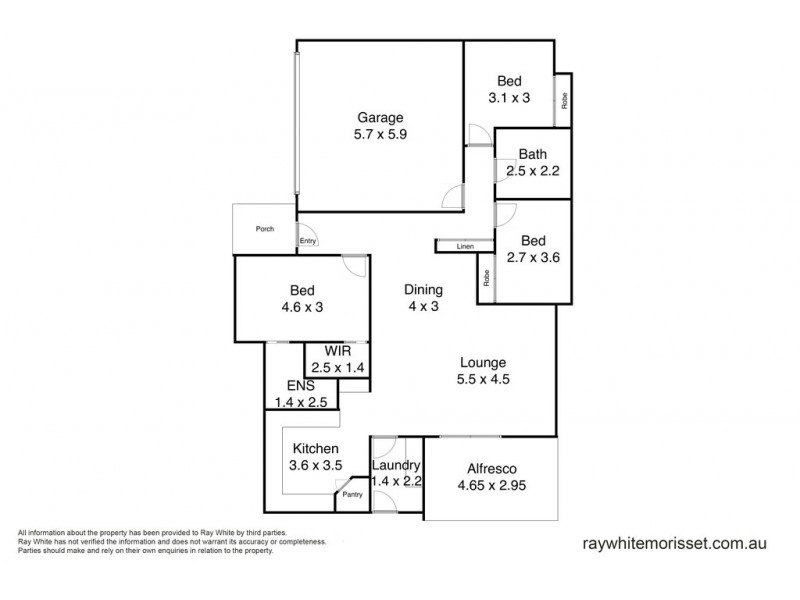 2 Drew Street, Bonnells Bay NSW 2264 Floorplan