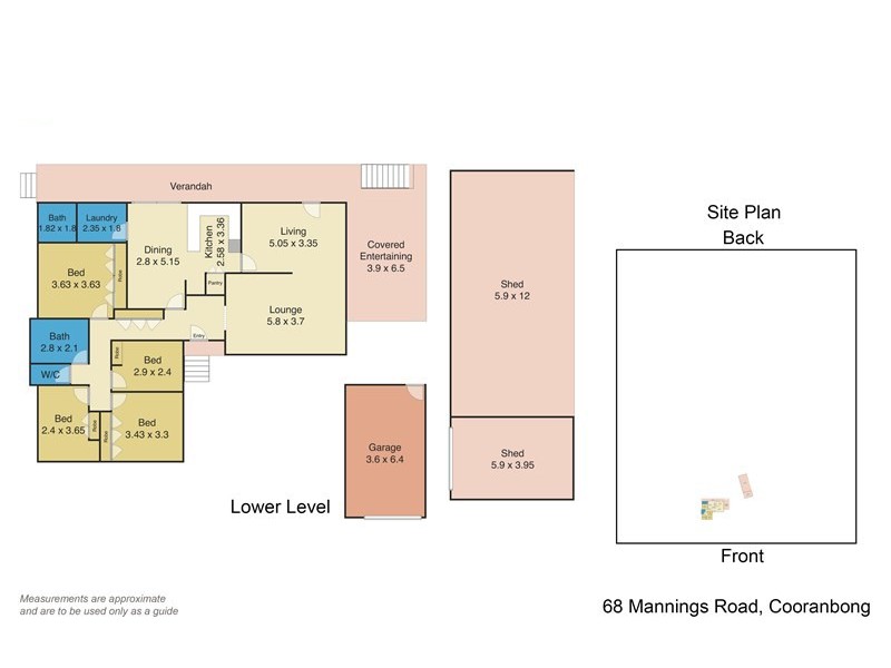 68 Mannings Road, Cooranbong NSW 2265 Floorplan
