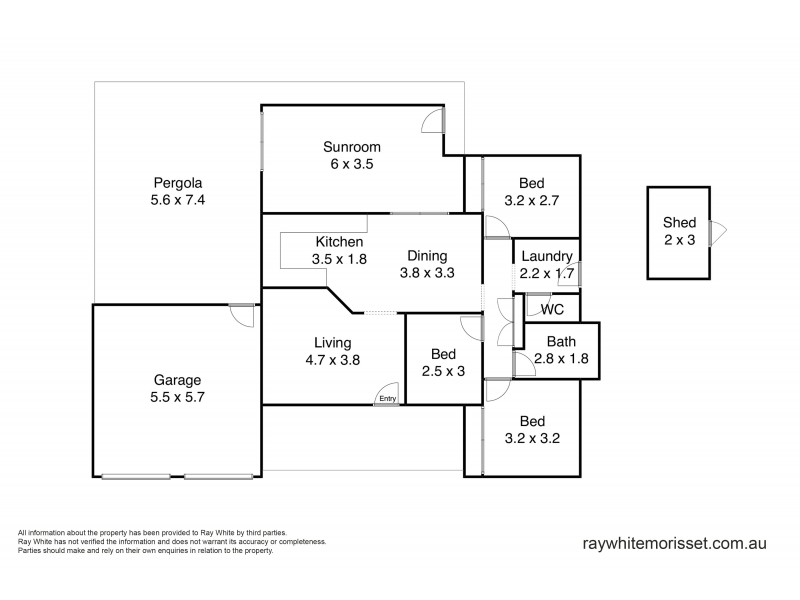 16 Queen Street, Balcolyn NSW 2264 Floorplan