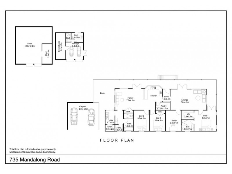 735 Mandalong Road, Mandalong NSW 2264 Floorplan