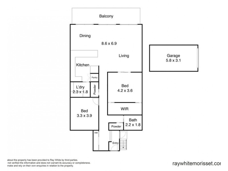 2/33 Sunshine Parade, Sunshine NSW 2264 Floorplan